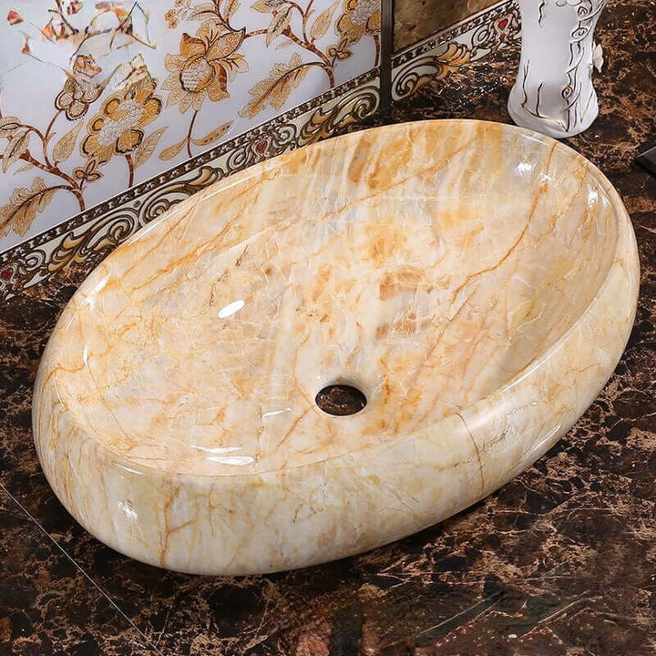 Marble Bathroom Sink | Marble Sinks | RayArt®️