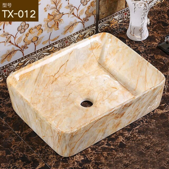 Marble Bathroom Sink | Marble Sinks | RayArt®️
