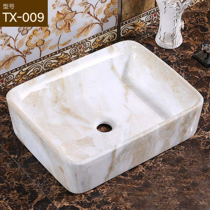 Marble Bathroom Sink | Marble Sinks | RayArt®️