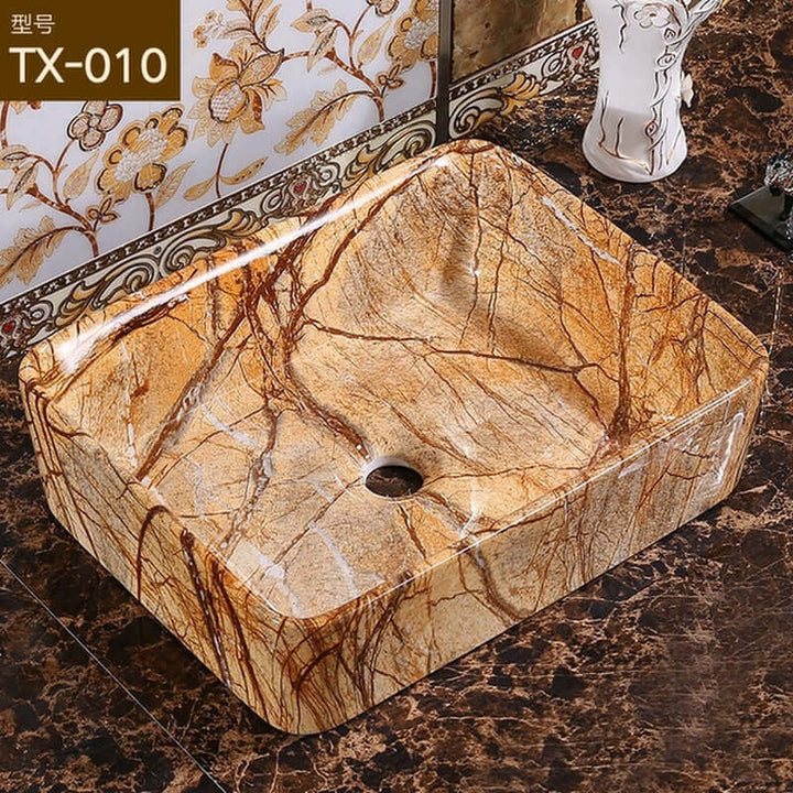 Marble Bathroom Sink | Marble Sinks | RayArt®️