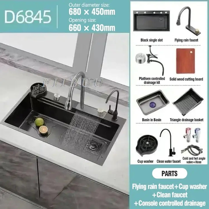 Stainless Steel Sink | Stainless Kitchen Sink | RayArt®️