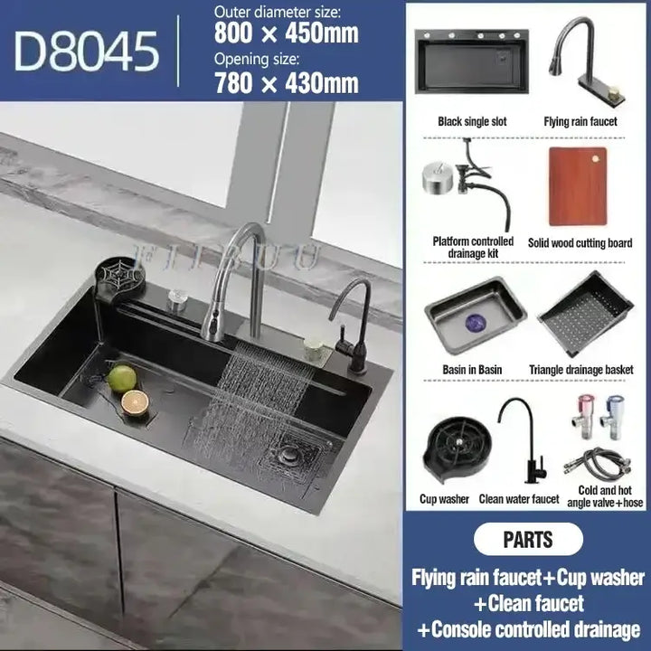 Stainless Steel Sink | Stainless Kitchen Sink | RayArt®️