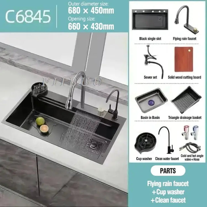 Stainless Steel Sink | Stainless Kitchen Sink | RayArt®️