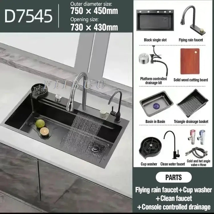 Stainless Steel Sink | Stainless Kitchen Sink | RayArt®️