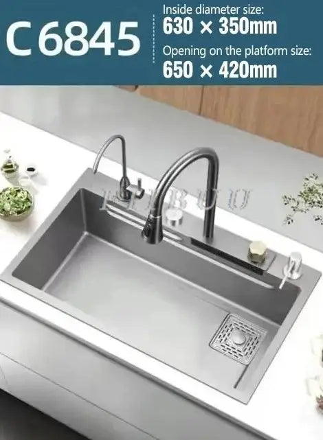Stainless Steel Sink | Stainless Kitchen Sink | RayArt®️