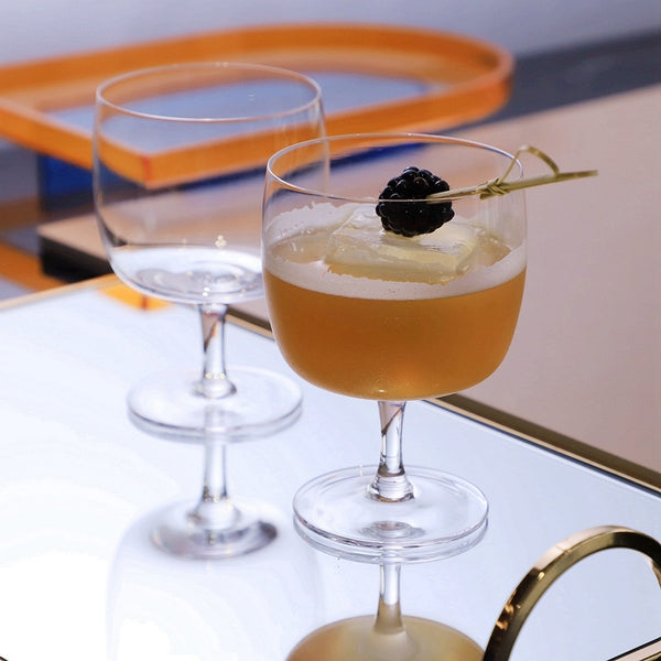 cocktail glasses